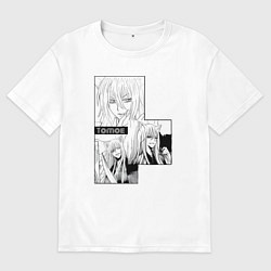 Футболка оверсайз мужская Очень приятно Бог Томоэ, цвет: белый