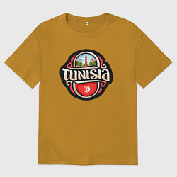 Мужская футболка оверсайз Тунис