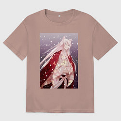 Мужская футболка оверсайз Очень приятно Бог Томоэ Дух-хранитель