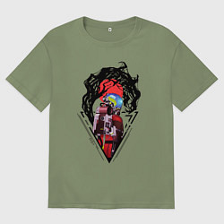 Мужская футболка оверсайз Prey Morgan Yu