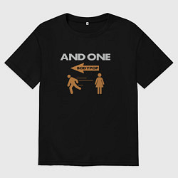 Мужская футболка оверсайз And One - Bodypop