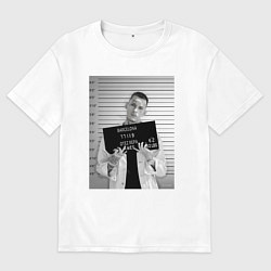 Мужская футболка оверсайз Кизару арестован