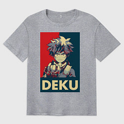 Мужская футболка оверсайз Моя геройская академия Идзуку Мидория герой