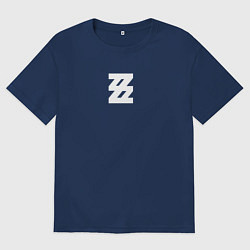 Мужская футболка оверсайз Zenless Zone Zero logotype