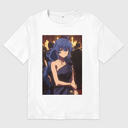 Мужская футболка оверсайз Реинкарнация безработного Рокси Мигурдия в платье