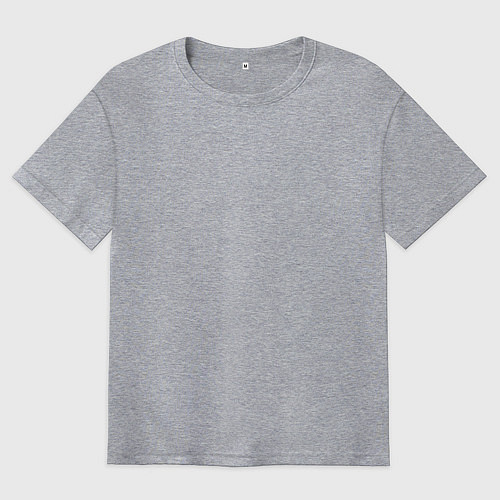 Мужская футболка оверсайз Бегимод / Меланж – фото 1