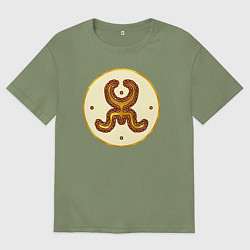 Мужская футболка оверсайз Белые гунны из Total War: Attila