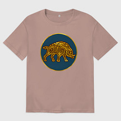 Мужская футболка оверсайз Пикты из Total War: Attila