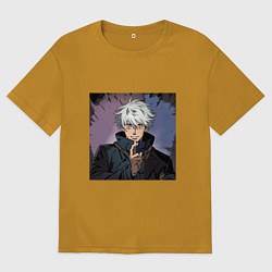 Мужская футболка оверсайз Годжо