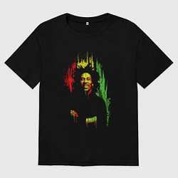 Мужская футболка оверсайз Bob Marley vibe