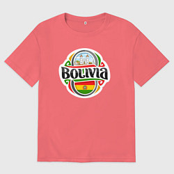 Мужская футболка оверсайз Bolivia