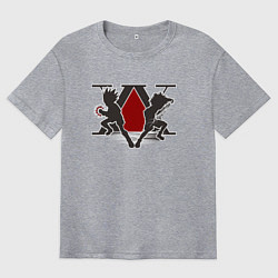 Мужская футболка оверсайз Hunter x Hunter Гон Килуа