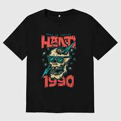 Футболка оверсайз мужская Иди напролом, цвет: черный