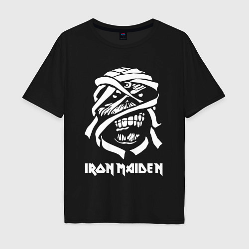 Мужская футболка оверсайз Eddie Iron Maiden / Черный – фото 1