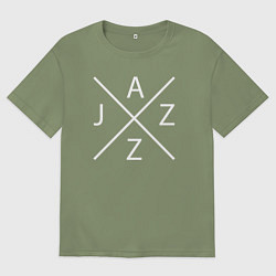 Мужская футболка оверсайз Jazz mood