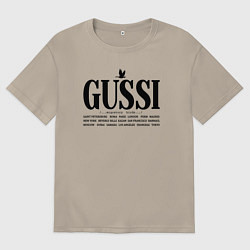 Мужская футболка оверсайз Гусси - перелетные птицы