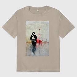 Мужская футболка оверсайз Leatherface