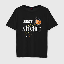 Футболка оверсайз мужская Best nitches, цвет: черный