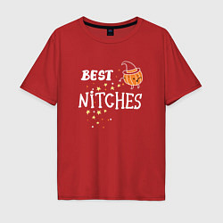 Футболка оверсайз мужская Best nitches, цвет: красный