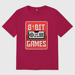 Мужская футболка оверсайз 8 bit games