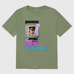 Мужская футболка оверсайз Y2K Vibes