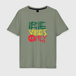 Мужская футболка оверсайз Irie vibes only