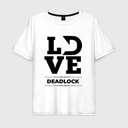 Мужская футболка оверсайз Deadlock love classic