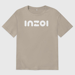 Мужская футболка оверсайз Inzoi logo