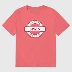 Мужская футболка оверсайз Сделано в Испании