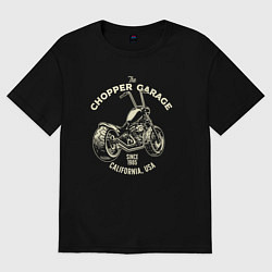 Мужская футболка оверсайз Chopper garage