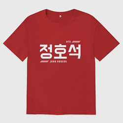 Мужская футболка оверсайз Чон Хосок bts