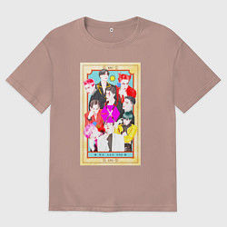 Мужская футболка оверсайз Exo мы одно целое