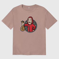 Мужская футболка оверсайз Money man