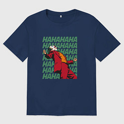 Футболка оверсайз мужская Joker, цвет: тёмно-синий