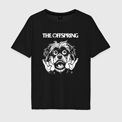 Мужская футболка оверсайз The Offspring rock dog