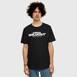 Футболка оверсайз мужская Arena breakout infinite, цвет: черный — фото 2