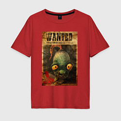 Мужская футболка оверсайз Oddworld - wanted