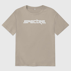 Мужская футболка оверсайз Spectre divide logotype