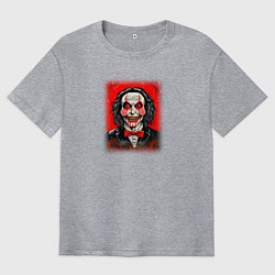 Мужская футболка оверсайз Кукла Билли из фильма Пила