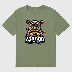 Футболка оверсайз мужская Игры вуду, цвет: авокадо