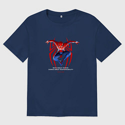 Мужская футболка оверсайз Great power - great responsibility