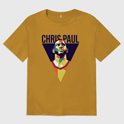 Мужская футболка оверсайз Крис Пол