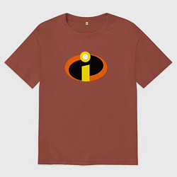 Мужская футболка оверсайз Суперсемейка