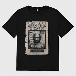 Мужская футболка оверсайз Сириус Блэк - Гарри Поттер