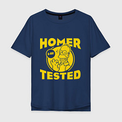 Мужская футболка оверсайз Homer tested