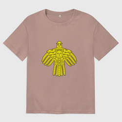 Мужская футболка оверсайз Коми Республика