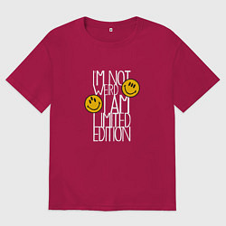 Мужская футболка оверсайз I am limited edition