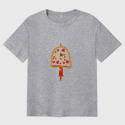 Мужская футболка оверсайз Колокольчик