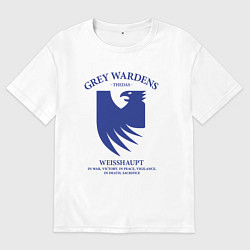 Мужская футболка оверсайз Grey Wardens - Dragon Age
