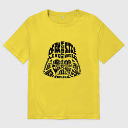 Мужская футболка оверсайз Dark side